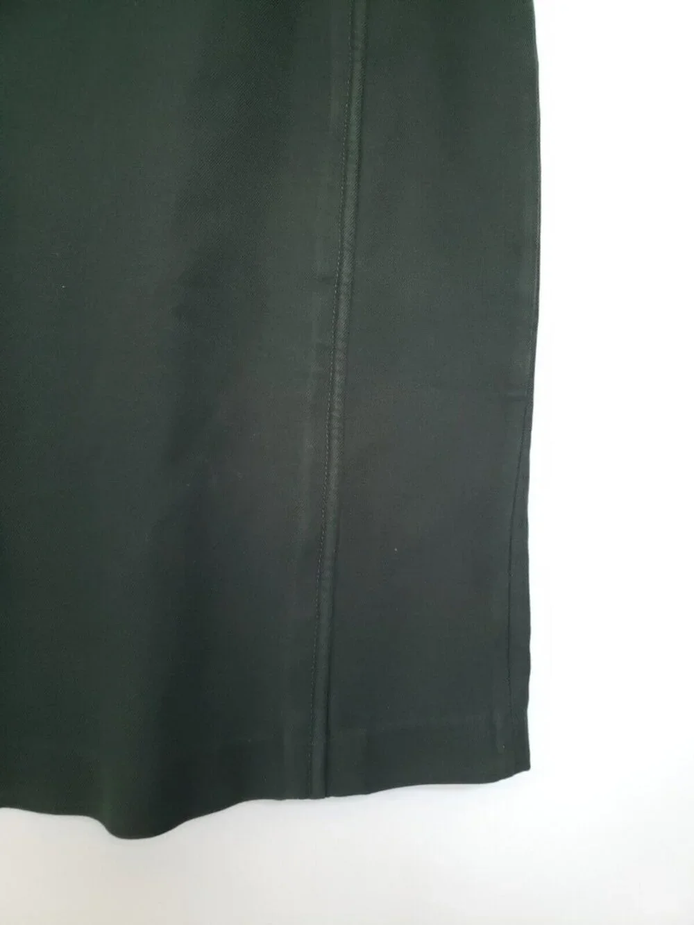 Tory Burch Womens 12 Rent The Runway Dress Green Sleeveless Fitted Twill Pencil